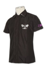 R091  訂造禮服恤衫 印製logo恤衫  設計襯衫技巧  訂製短袖襯衫公司 
